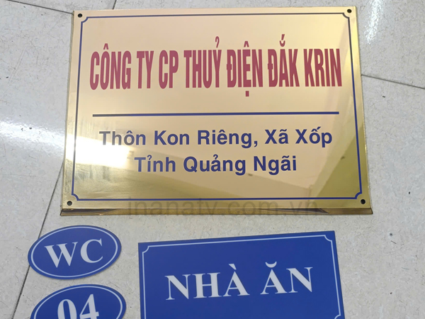 In Bảng Hiệu Công Ty Mica Chuyên Nghiệp Tại Đà Nẵng