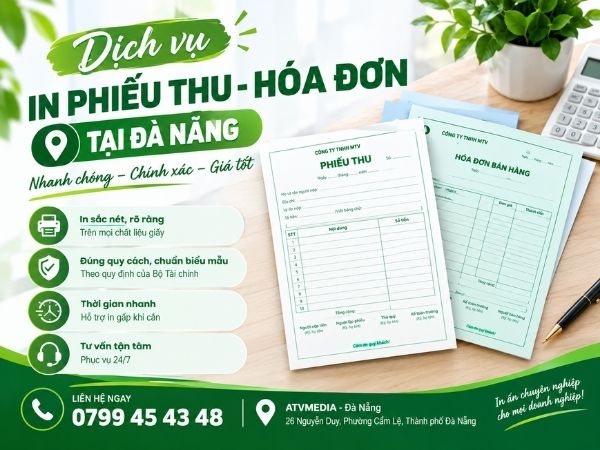 Công ty in hóa đơn bán lẻ Đà Nẵng lấy ngay trong ngày