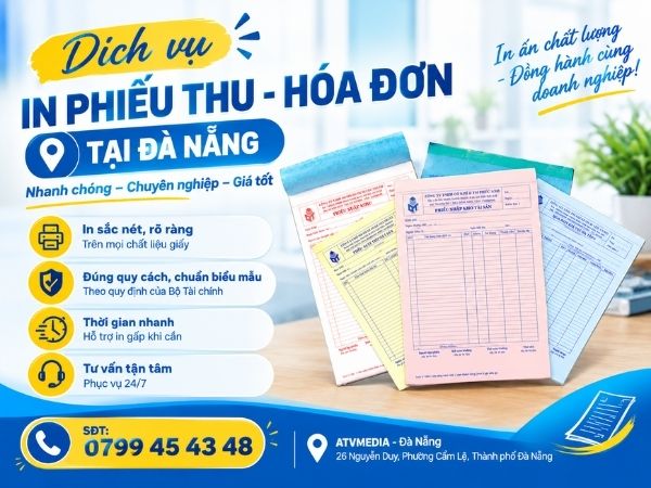 Địa chỉ in phiếu chi lấy liền tại đà nẵng 2026