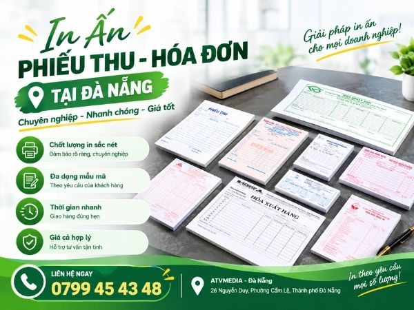 Xưởng in phiếu nhập kho Đà nẵng lấy liền